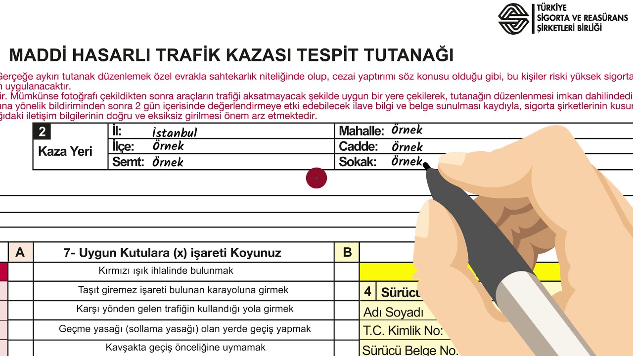 Hasar Tespit Tutanağı